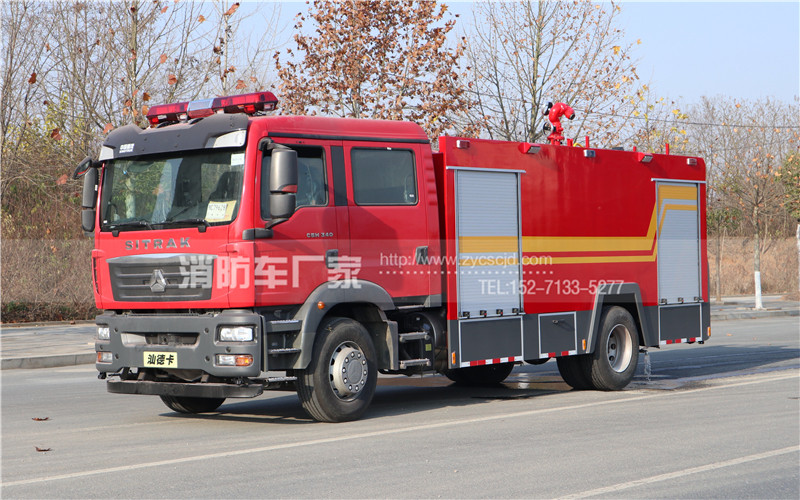 紅色消防車